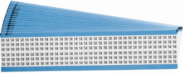 Wire Marker Card - Repositionable Vinyl Cloth, Legend 58