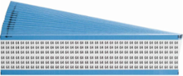 Wire Marker Card - Repositionable Vinyl Cloth, Legend 64