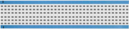 Solid Numbers Scored Wire Marker Card, 66, Black on White