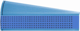 Wire Marker Card - Repositionable Vinyl Cloth, Legend 67 to 99, Black on Blue