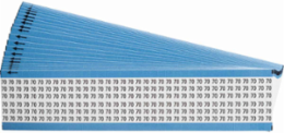 Wire Marker Card - Repositionable Vinyl Cloth, Legend 70