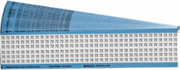 Wire Marker Card - Repositionable Vinyl Cloth, Legend 72