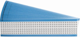 Wire Marker Card - Repositionable Vinyl Cloth, Legend 73