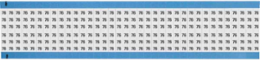 Solid Numbers Scored Wire Marker Card, 76, Black on White