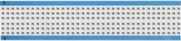 Solid Numbers Scored Wire Marker Card, 78, Black on White
