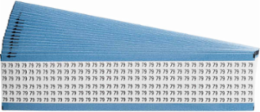 Wire Marker Card - Repositionable Vinyl Cloth, Legend 79