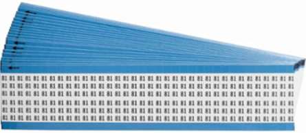 Wire Marker Card - Repositionable Vinyl Cloth, Legend 81