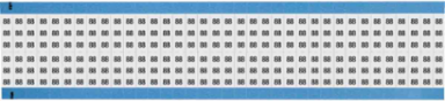 Solid Numbers Scored Wire Marker Card, 88, Black on White