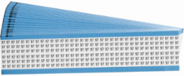 Wire Marker Card - Repositionable Vinyl Cloth, Legend 97