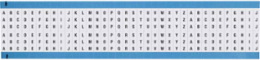 Wire Marker Card - Repositionable Vinyl Cloth, Legend A to Z plus A to J