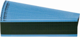 NEMA Color Wire Markers, 0.25" H x 1.5" W, Pack of 25 Cards, Dark Green
