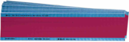 NEMA Color Wire Markers, 0.25" H x 1.5" W, Pack of 25 Cards, Maroon