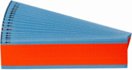 NEMA Color Wire Markers, 0.25" H x 1.5" W, Pack of 25 Cards, Orange