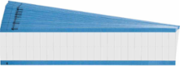 NEMA Color Wire Markers, 0.25" H x 1.5" W, Pack of 25 Cards, White