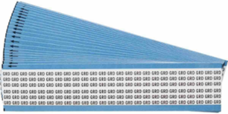 Wire Marker Card - Repositionable Vinyl Cloth, Legend GRD