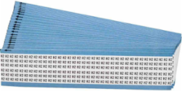 Wire Marker Card - Repositionable Vinyl Cloth, Legend H2