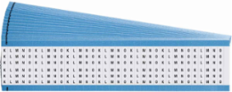 Wire Marker Card - Repositionable Vinyl Cloth, Legend K to O