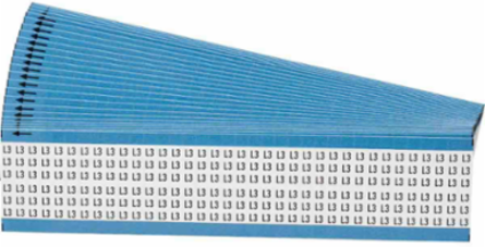 Wire Marker Card - Repositionable Vinyl Cloth, Legend L3