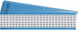 Wire Marker Card - Repositionable Vinyl Cloth, Legend POS