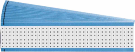 Lower Case U Letter Wire Markers, 1.5" H