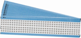 Wire Marker Card - Repositionable Vinyl Cloth, Legend X2