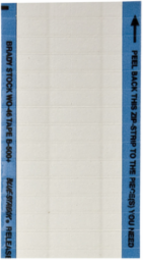 Write-on Labels Value Pack, 0.25" H x 1.5" W, Pack of 5 Cards