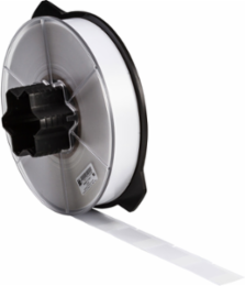 WRAPTOR Series Self-Laminating Vinyl Wire and Cable Labels, 2.25" H x 1" W, Clear/White, Roll of 2500 Labels,
