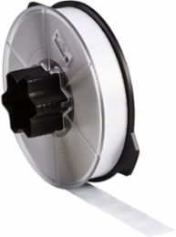 Wraptor™ Self-Laminating Labels Vinyl 1 in H x 1 in W Roll of 5300 Labels