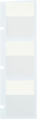 WRAPTOR Series Self-Laminating Vinyl Wire and Cable Labels, 1.25" H x 1.000" W, Clear/White, Roll of 4300 Labels,
