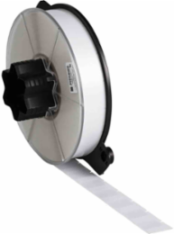 WRAPTOR Series Self-Laminating Vinyl Wire and Cable Labels, 1.25" H x 1.000" W, Clear/White, Roll of 4300 Labels,