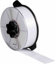 WRAPTOR Series Self-Laminating Vinyl Wire and Cable Labels, 3" H x 2" W, Clear/White, Roll of 1900 Labels,