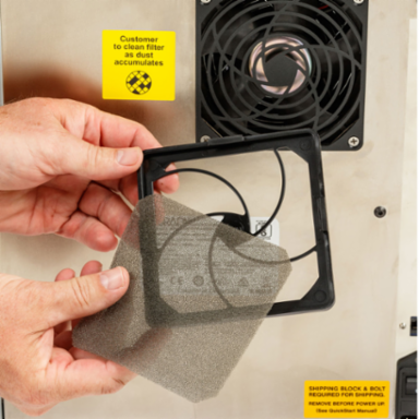 Wraptor Wire Marking System and BradyPrinter A5500 - Spare Replacement Filter, Pack of 5 Each