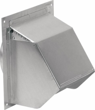 Wall Cap in Aluminum; Ventilation Fans