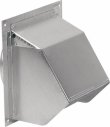 Wall Cap in Aluminum; Ventilation Fans