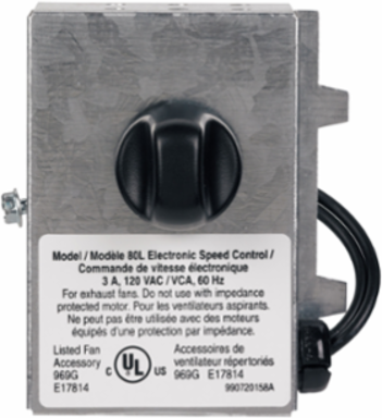 Variable Speed Control, 3.0 Amp, 120 Volts, 60 Hz (may be used with select models)