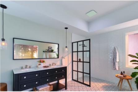 Broan Flex™ Series 110 CFM, 1.0 Sone Ventilation Fan Finish Pack with CleanCover Energy Star