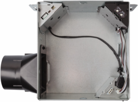 Broan® Flex DC™ Series 50-80-110 Selectable CFM <0.3-0.4-0.9 sone Ventilation Fan Energy Star®