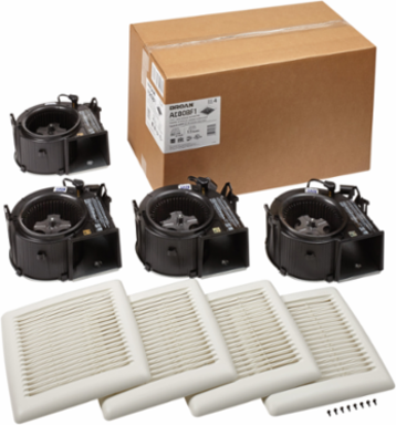 Broan Flex™ Series 80 CFM 1.2 Sones Ventilation Fan Finish Pack Energy Star®