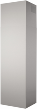Ducted/non-ducted flue extension in stainless for EW43 series