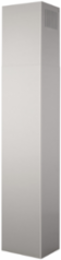 Ducted/non-ducted flue extension in stainless for EW48 series