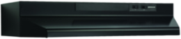 Broan 210 Max Blower CFM, 30-Inch Under-Cabinet Range Hood, Black