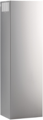 Ducted/non-ducted flue extension in stainless for select Broan range hoods