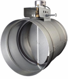 8 Inch Automatic Make-Up Air Damper, Directwire Design for Synchronized Operation