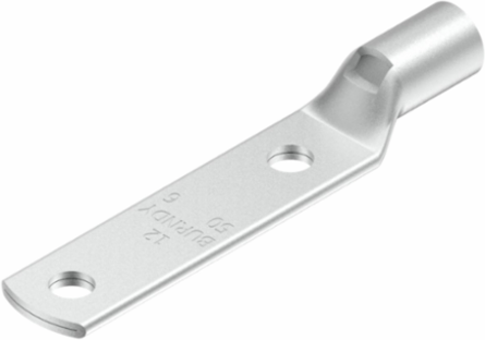 Copper Tubing Terminal, 2 Hole, 1-1/2 Inch Pad Width, 126 mm Length