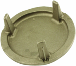 Aluminum Alloy Pipe Cap Connector 3 IPS, 0.88 Inch Pad Width, 2.29 Inch Length