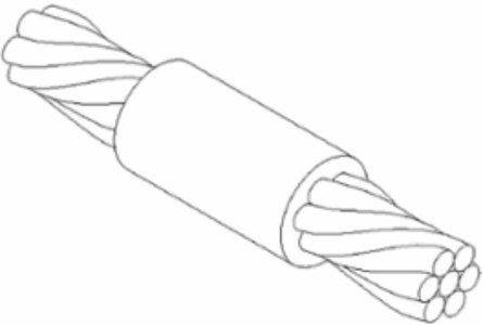 EXOTHERMIC Mold 1000 kcmil Horizontal End to End Cable to Cable