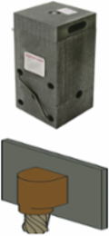 Exothermic Mold for 4/0 AWG Copper Cable to Steel Surface