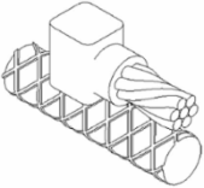 Exothermic Mold for Horizontal Rebar, 4/0 AWG, #6 & Above Rebar Size