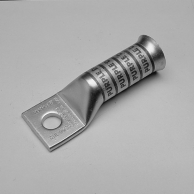 Copper Compression Terminal 3/0 AWG, 1.03 Inch Pad Width, Tin-Plated