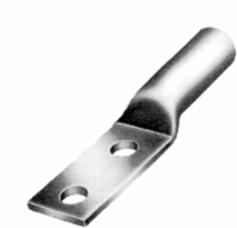 Copper Terminal Lug 1250 kcmil, 7.75 Inch Long, 2 Holes, 35 kV Rating